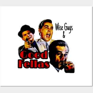 Goodfellas Wiseguys Gangster Mafia Mobster American Movie Painting Posters and Art